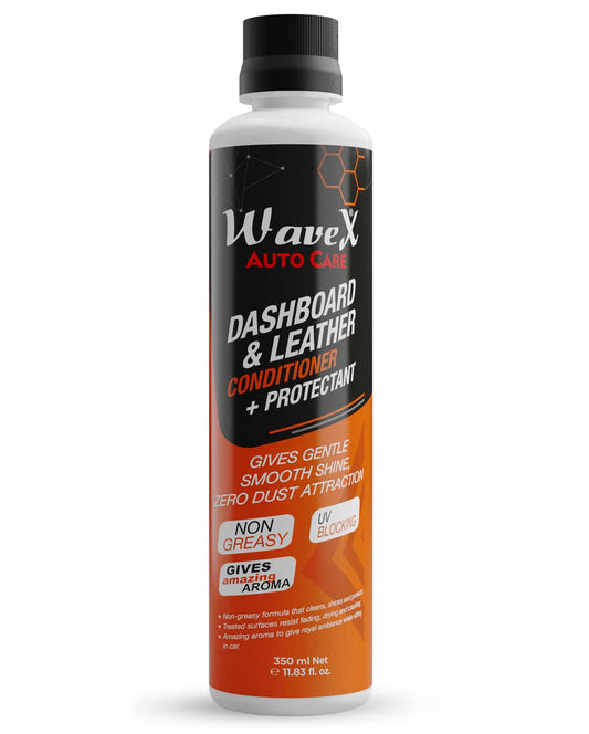 DASHBOARD AND LEATHER CONDITIONER + PROTECTANT